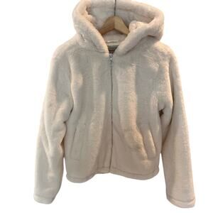 Haute Monde Los Angeles Girl's Coat Size S White